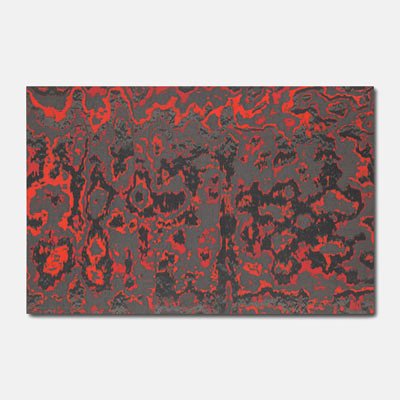 Fat Carbon Lava Flow flat material